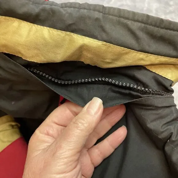 Vintage San Francisco 49ers Reversible Jacket Mens S Big Logo NFL Pro Player 90s - Picture 12 of 16